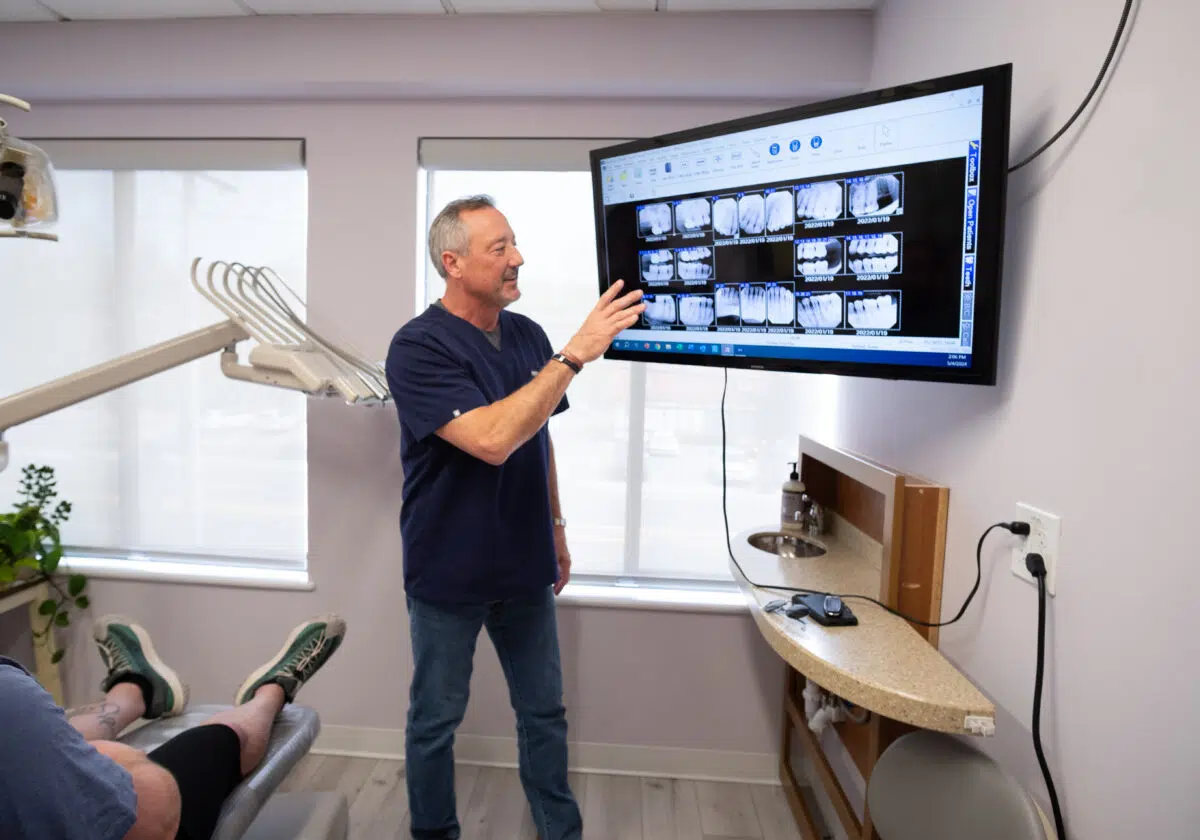 dental-implant-consultation-xray-review-center-for-complete-healthy-dentistry-wilton-ct